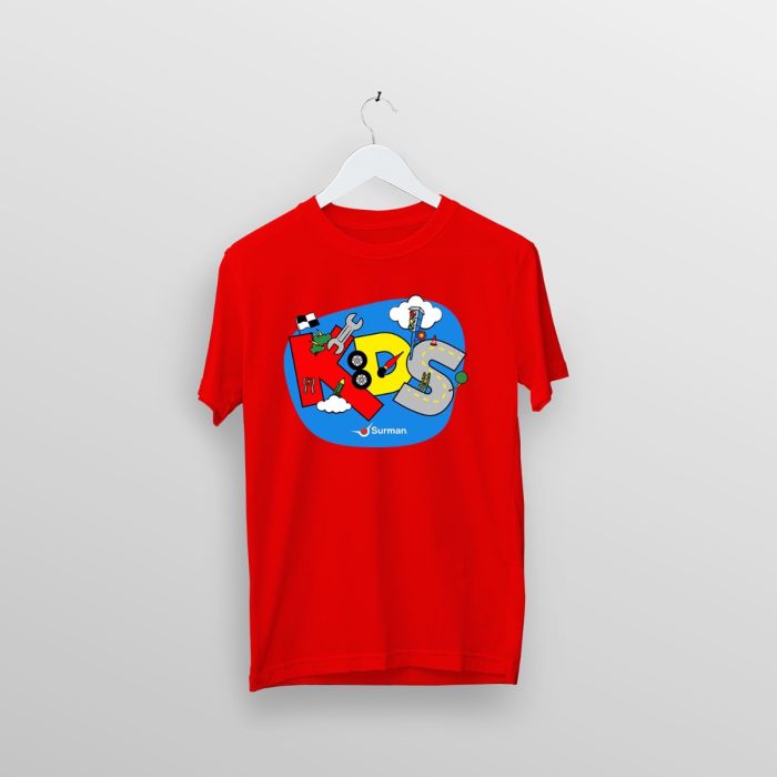 Playera Surman Kids Red